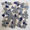 Azulejos Cerâmicos Coloridos 30x30cm com Pedrisco Grátis para Jardim Piscina Parede de Fundo Mosaico Azulejos Resistentes ao Desgaste Decoração