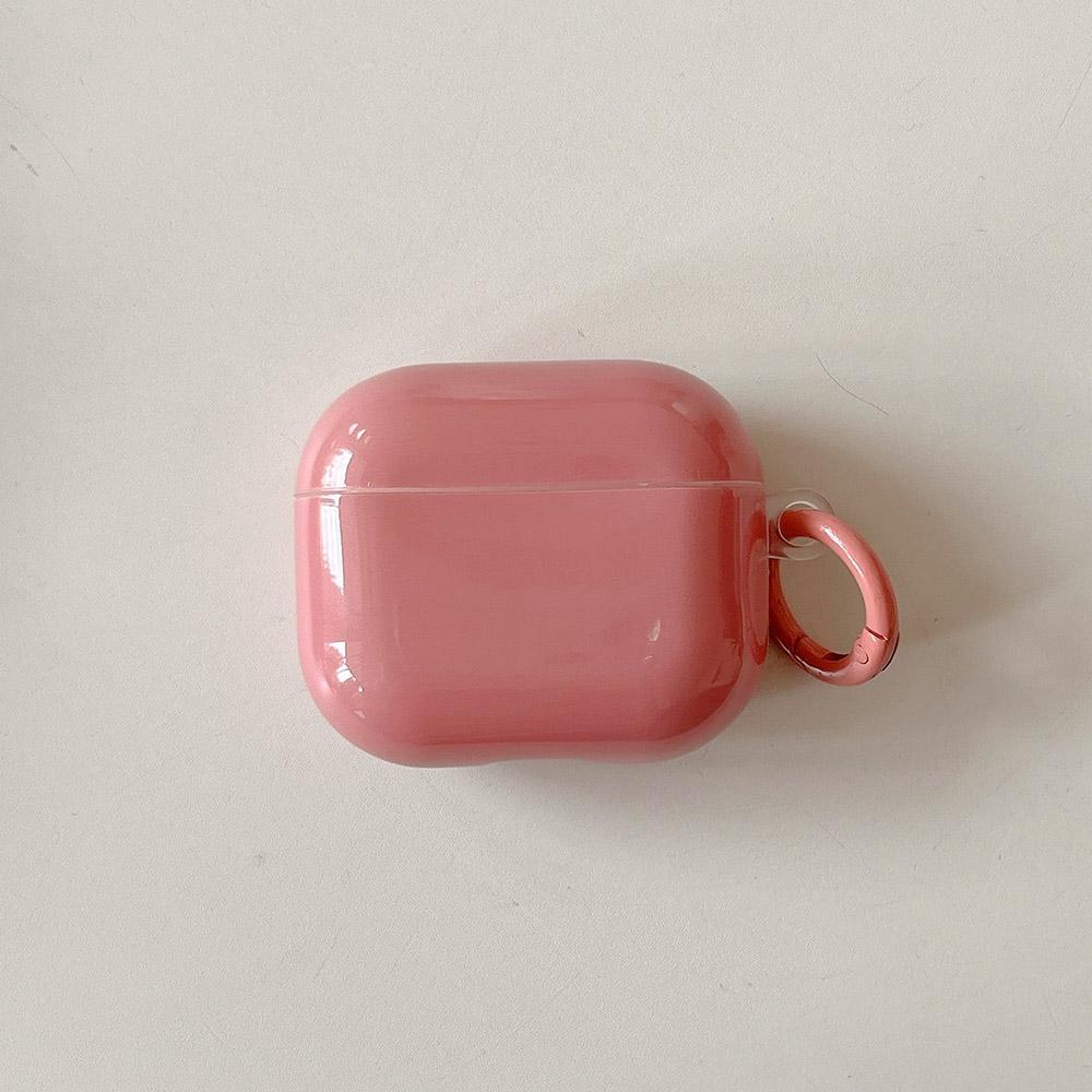 Simple Solid Cute Silicone Earphone Case for Apple AirPods 1 2 3 4 Pro 3 Pro2 Headphone Cover Shockproof -Fall Fundas