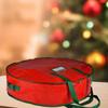Red Garlands Storage Bag Large Capacity Xmas Wreath Storage Case  Festival