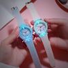 Silicone Durable Children's Quartz Watch with Light, Digital Display