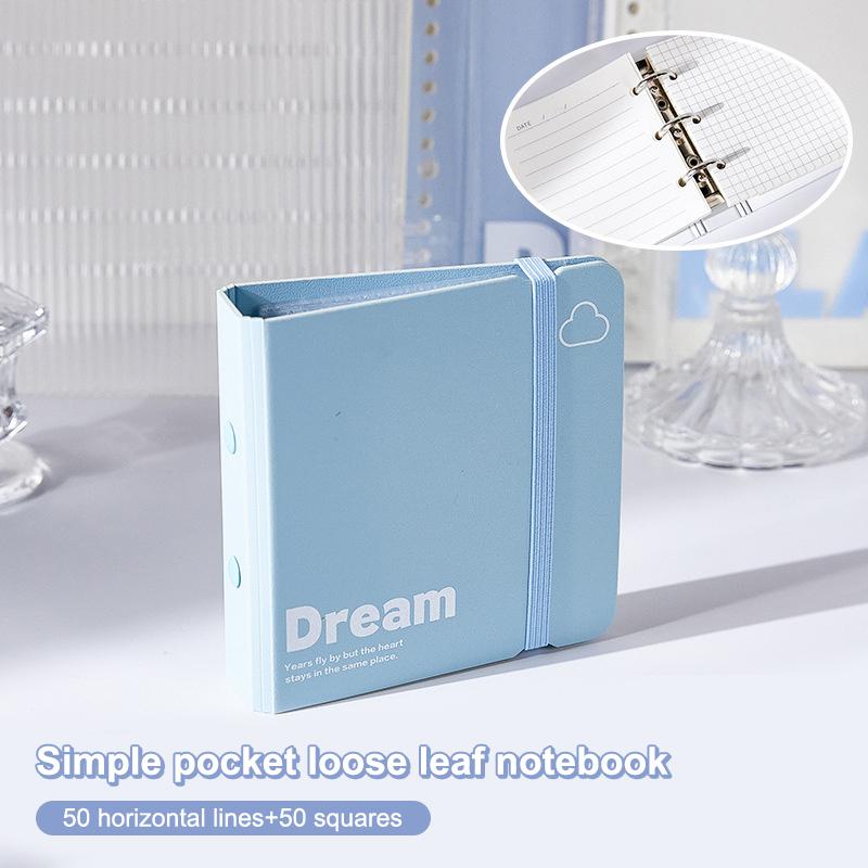 

Биндер для фотокарточек Фотоальбом с резинкой Книга для коллекционирования карточек айдолов Минималистичный биндер для фотокарточек Мини-фотокарточка