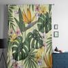 Plumeria Monstera And Palm Sheer Curtain For Living Room Bedroom Voile Curtains For Window Organza Curtains Party Tulle Drapes