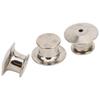 50pcs Brooch Pin Backs Bag Locking Fastener Flat Hat Name   Book Pin   7 x 10mm