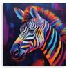 Canvas Print, Zebra Animal Pop Art