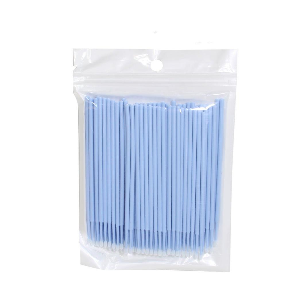 Individual Eyelashes Microbrush Beauty Makeup Clean Remover Tools 100Pcs Eyelash Cleaning Brush Lash Extension Micro Cotton Swab