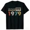 New Vintage1984 1980 1977 1978 1979 1986 1982 1986 1983 1981 1982 1976 Limited Edition Cassette Birthday Gift 1988 T Shirts