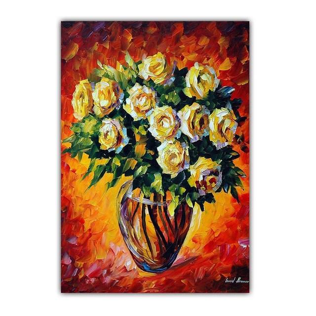 Graffiti Art Plant Bonsai Posters and Prints Aesthetic Flower Canvas Painting Wall Art HD Picture Living Room Home Decor Cuadros