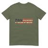 Pawpaw Bold Patriotic American Flag Fathers Day Pawpaw Tshirt