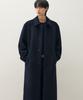 Draw Fit Premier Pure Cashmere Balmacaan Coat [D.Navy]