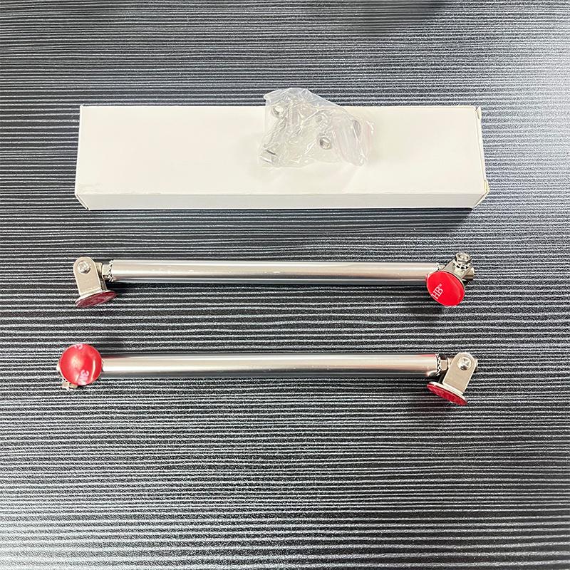 

150mm Universal Car Splitter Rods Racing Adjustable Stainless Steel Front Bumper Lip Support Tie Bar Kit Saving Drilling Hole