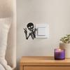 Funny Skeleton Switch Sticker Light Switch Decals Self Adhesive Wall Art Decor