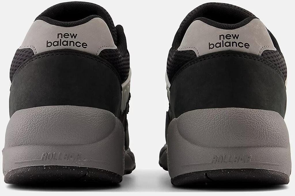 New Balance 580 Sneakers (MT580MDB) Black/dark Grey/silver Metallic