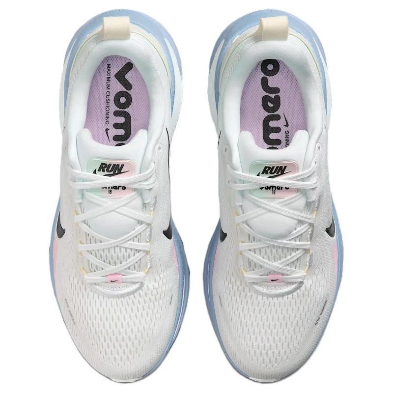 Nike Vomero 18 Women's Comfort Breathable Responsive Running Shoes White Blue HM6804-115