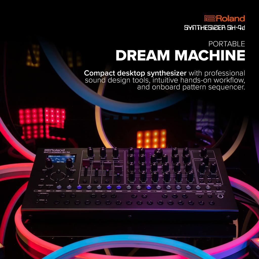 Roland Desktop Synthesizer Roland/SH-4d