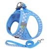 Fashionable Plaid Cat Chest Strap Vest Leash Adjustable No Pull Reflective Outdoor Pet Harness for Kitten Puppy Dogs Accessories