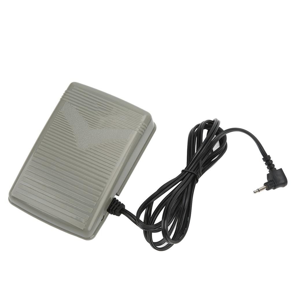 Sewing Machine Foot Switch Anti Slip Design Foot Speed Control Pedal with 153cm Cable for Household
