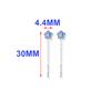 Real 925 Silver Zircon Mini Flowers Short Tassel Stud Earrings For Women Cute Fine Jewelry Light Accessories