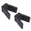 2pcs 2in Boat Trailer Bow Stop Rubber V Span Boat Trailer Bow Stop V Block for Yacht Kayak