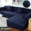 Elastische L-Form Sofabezug Überwurf für Eck-Chaiselongen-Sofa Schutzbezug für Wohnzimmermöbel Dehnbar