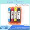 New Ink 655xl Cartridge 655 Compatible For Hp Deskjet Ink Advantage 3525 4615 4625 5525 6520 6525 Printer Cartridge