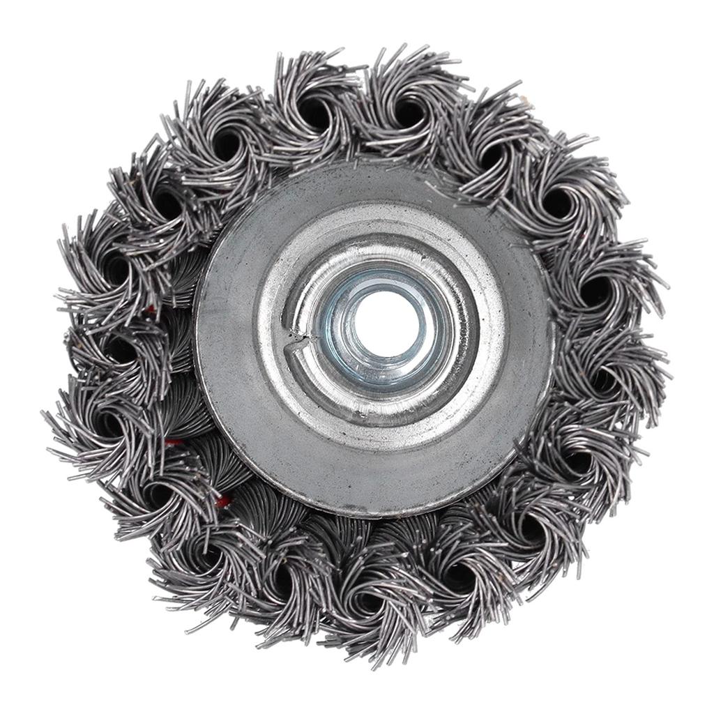 Strong Cup Brushes for Disc M10 Powerful Abrasive Steel Wire Cup Wire Outer Diameter 75mm 5-Pack Grinders, Thread, Brushes, Brushes,