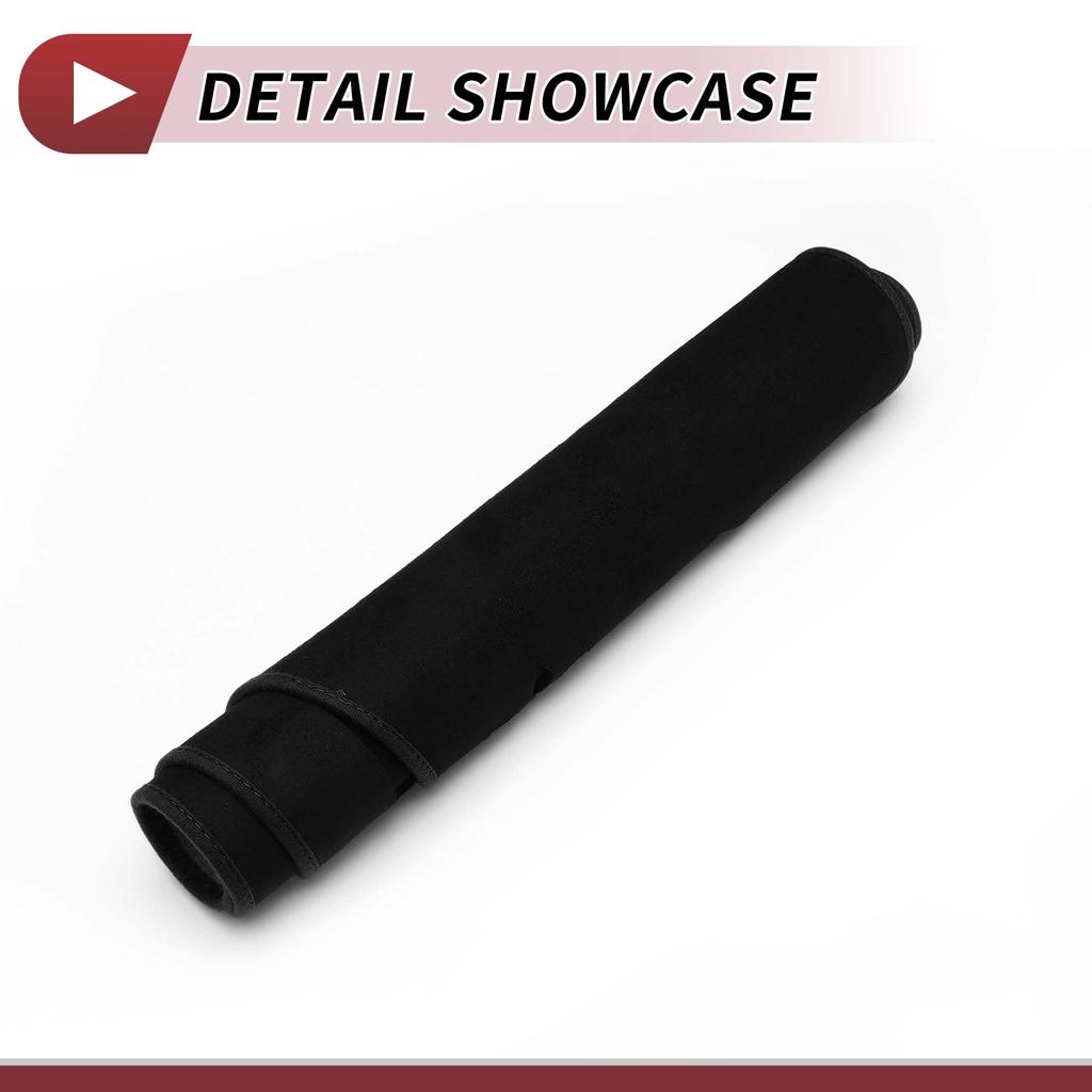 HEROFFIX Dashboard Mat for Volvo V40 MB Series 2013 Interior Dashboard Cover with Sun and Scratch Protection Black Set Custom Parts and Accessories