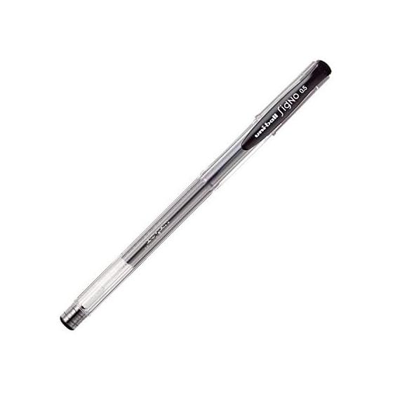 Mitsubishi Pencil Gel Ballpoint Pen Uniball Signo Standard UM-100 Black 24