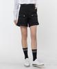MONBIRDIE GOLF Neo-Prene Cargo Pocket Shorts Black