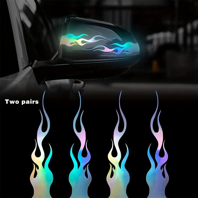 

Flame Stickers: 3x15cm Burning Explosive Design for Motorcycles, Cars, Computers, and Walls червоний