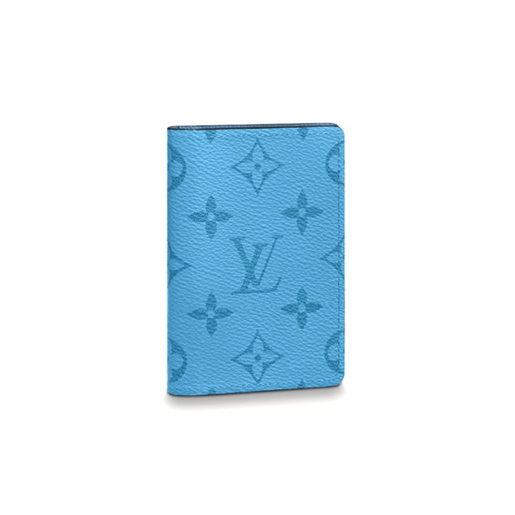 

Louis Vuitton Класичний Монограм Модний Кишеньковий Шкіряний Тримач для Карт Гаманець Чоловічі Гаманці Денім-Синій M30760 Box(Basic Set+Box)