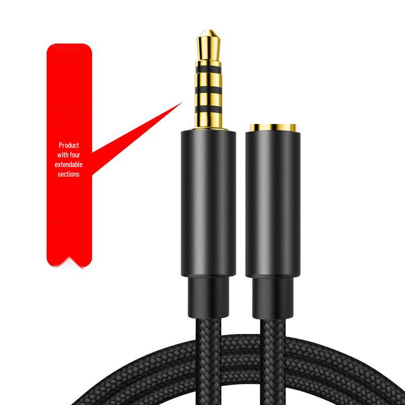 3.5mm Male to Female Audio Extension Cable for Headphones, Speakers, Microphones, Computers, and Mobile Phones