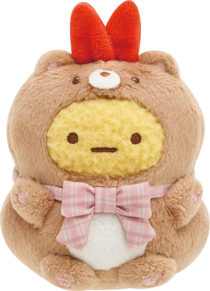 MF87701 Sumikko Gurashi Bear Cafe At Home Collectible Plush Toys Fried Tail Shrimp's