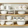 Retractable Storage Rack Plates Cutlery Seasonings Organization Kitchen Cabinets And Counter Layered Shelves Increase