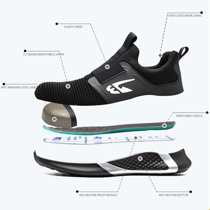 Bezpečnostní obuv Pánská obuv Pracovní obuv Obuv s ocelovou špičkou Bezpečnostní obuv proti propíchnutí Ženy Muži Pracovní Tenisky Průmyslová obuv