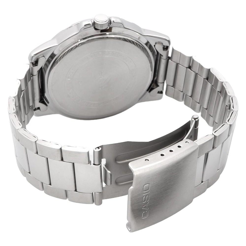 Casio Standard Quartz Men's Watch MTP-VD300D-7E Multi-Axis 24-Hour Silver Metal Band