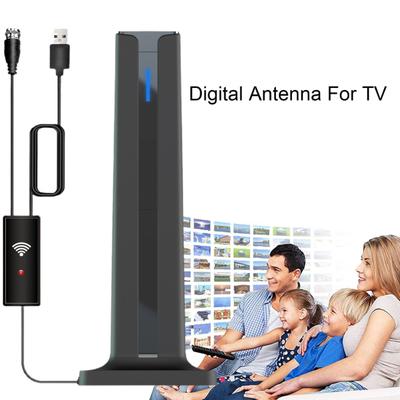 Indoor TV Antenna Clear HD-Compatible Channels Powerful Amplifier Signal Booster 420+ Miles Range Digital Antenna
