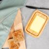 Bamboo Butter Dish Kitchen Container for Butter Storage