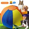 Dog Herding Ball Cover Interactive Inflatable Toy For Dog Encouraging Exercise and Outdoor Game Fun Bouncy Toy