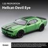 1:22 Dodge Challenger Redeye Hellcat Super Muscle Sports CarAlloy Metal Diecast Car Model Birthday Gift Collection Decoration