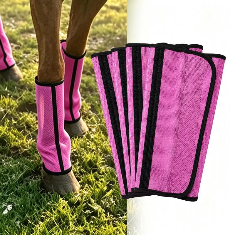 Horse Leg Fly Mosquito Shield Protection Wrap Equestrian Guard