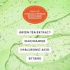 Foxtale Zelený čajový gelový hydratační krém bez oleje na obličej | Kyselina hyaluronová, Niacinamid | Lehký pro mastnou pleť náchylnou k akné | Pro muže a ženy - 50 g