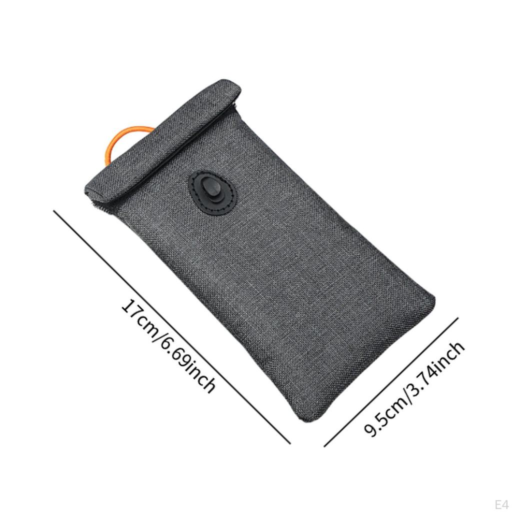 Bolsa Faraday Anti Roubo Rastreamento Multiuso Bloqueio de Sinal Blindagem para Celular