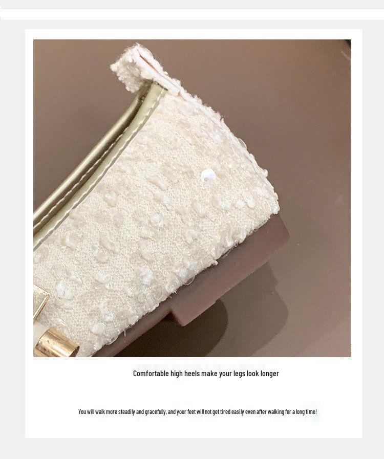 Chic Sequin Mary Jane Flats - Spring/Summer 2024