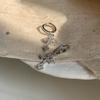 Women's Minimalist Super Sparkling Cross Earrings
