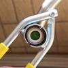 Sink Faucet Aerator Wrench Tool Carbon Steel Hand Tool with Toothed Head and Long Handle for Home Care and Cleaning Use