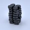 20Pcs Match Color Rope Fridge Magnetic Stone Set Diy Photo Wall Irregular Black Lodestone Family Magnet Pushpin Multi Functional