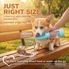 Dog Water Bottle Portable Drinking Bowl with Food Dispenser and Poop Bag Small Dogs Cat Travel Hiking Puppy Pet Water Cup