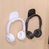 Headphone Bracket Storage Hook Dormitory Wall-mounted Computer Headset Holder Earphone Display Stand Racks