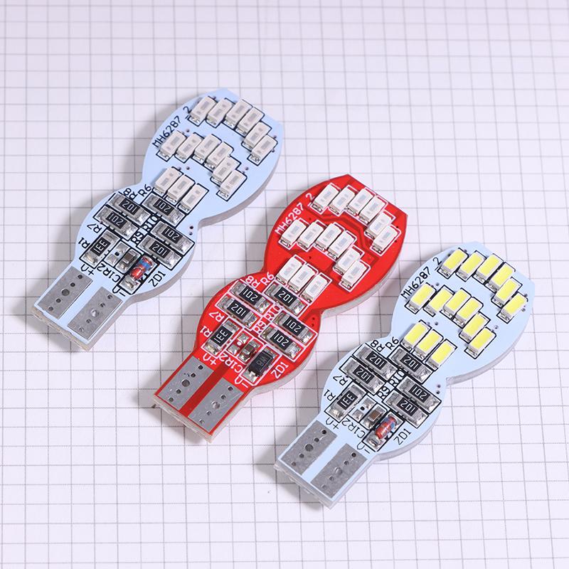 1Pc T10 Car Led Canbus W5W 4014 30Smd Auto Led Car Interior Light License Plate Dome Reading Lamps Clearance Light Rgb Blubs