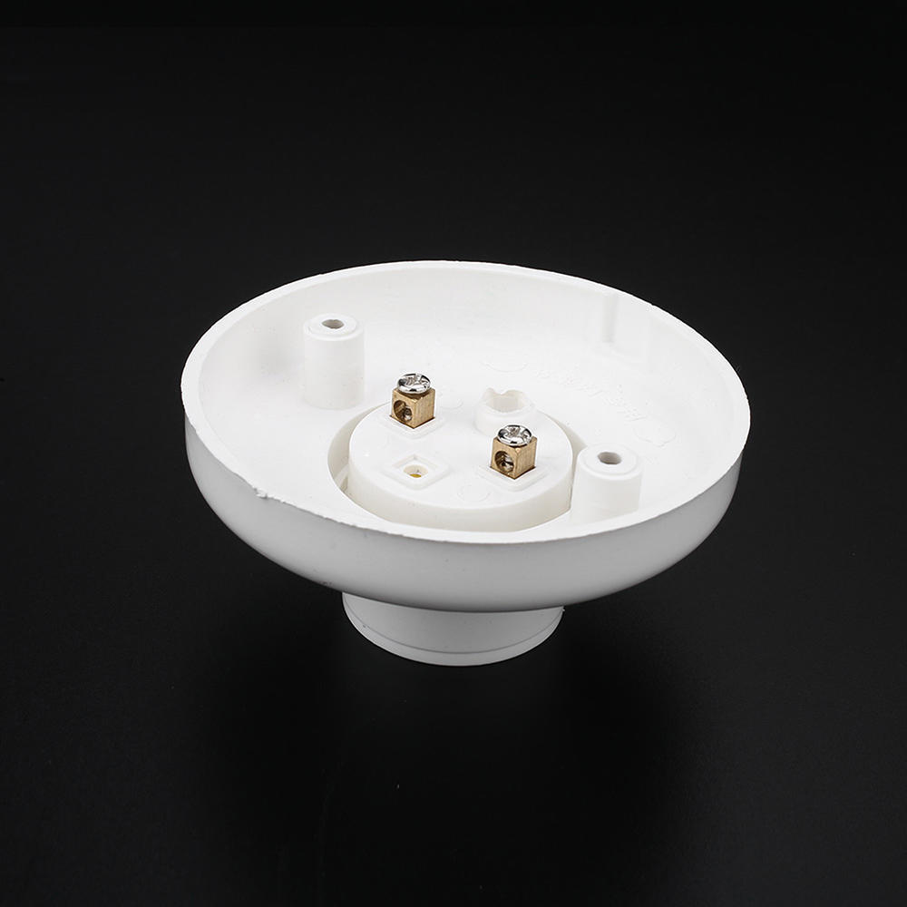 1/5PCS Bulb Parts Plastic Lamp Accessory Bulb Holder Screw Light Round Socket E27 Lamp Base
